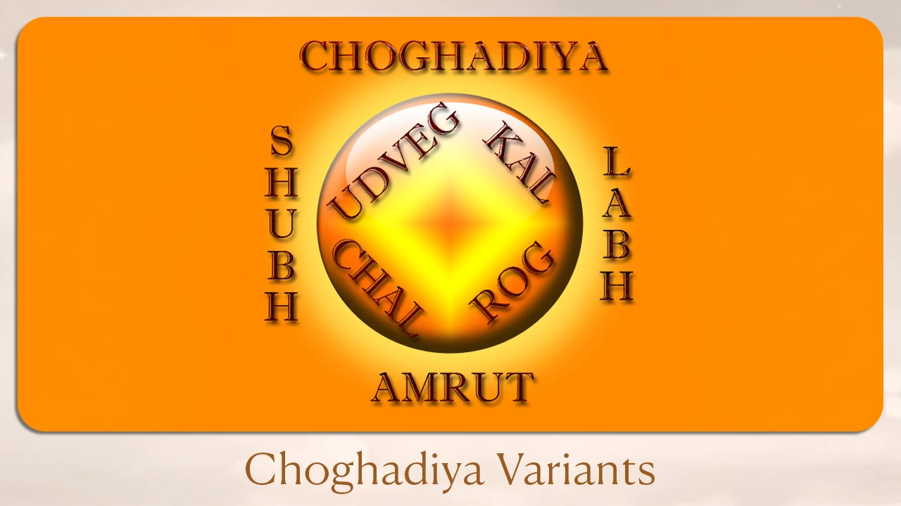 Choghadiya Variants